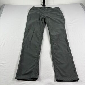 Western Rise Diversion Pants Mens 32x31 Gray Chino Tech Stretch Outdoor Casual